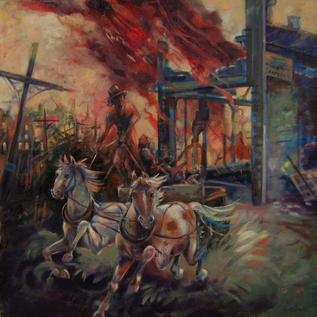 The Great Fire Aug. 4th 1889